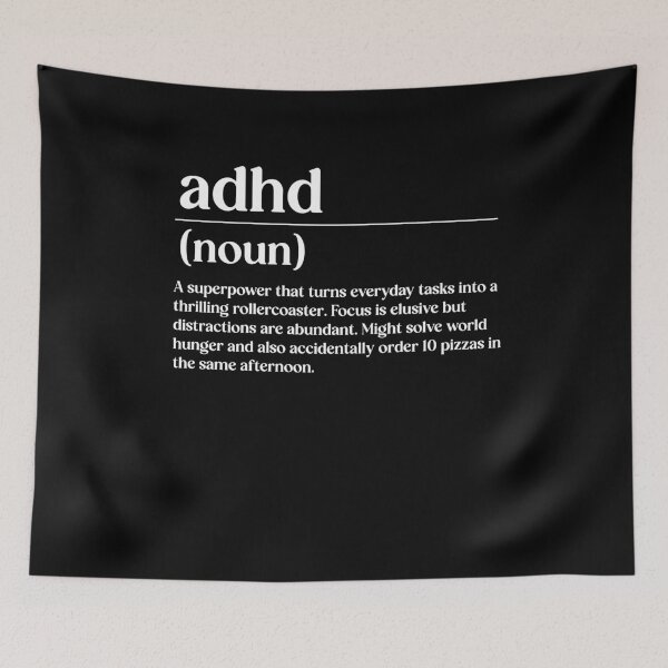 Item preview, ADHD Definition, Funny ADHD,Neurodiversity, Inclusion  designed and sold by Pitchou07.