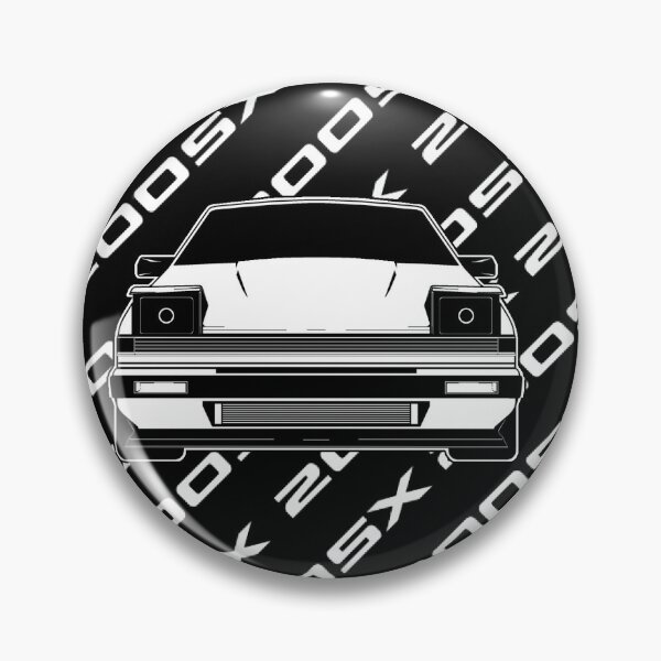 Item preview,  1988 Nissan 200SX-Silvia-180ZX S12 (MK2) Monochrome front with 200SX logo backgroud designed and sold by Asolo99.