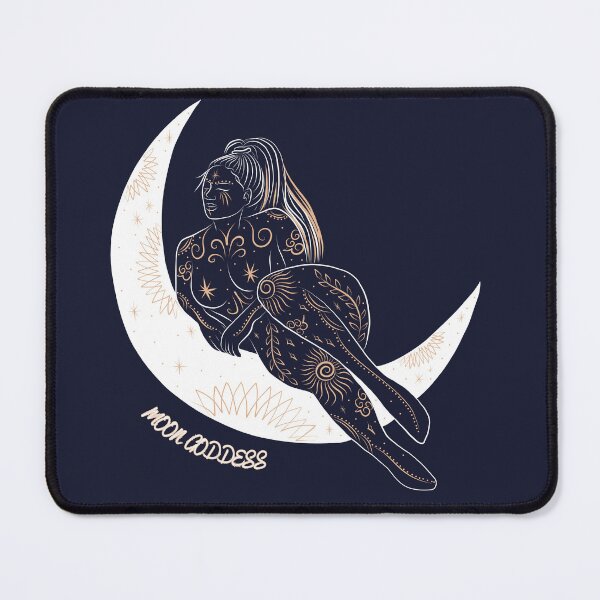 Item preview, Selene the Moon Goddess Greek Mythology Drawing Quote designed and sold by TheLocoShop.