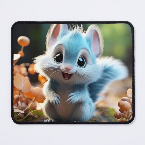 Item preview, Nibbly - the blue squirrel designed and sold by Rivercoatl.