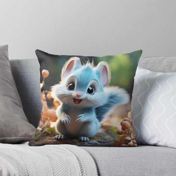 Item preview, Nibbly - the blue squirrel designed and sold by Rivercoatl.