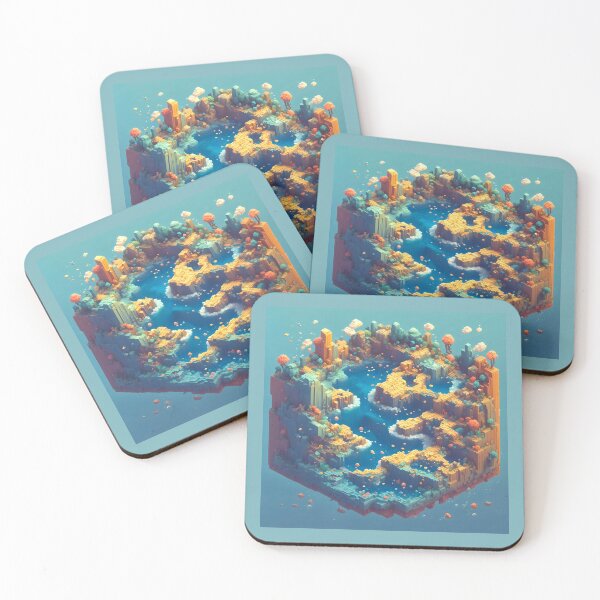 Item preview, Isometric Cityscape designed and sold by Andreas M. Mueller.