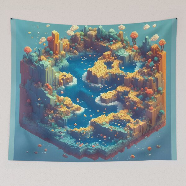 Item preview, Isometric Cityscape designed and sold by Andreas M. Mueller.