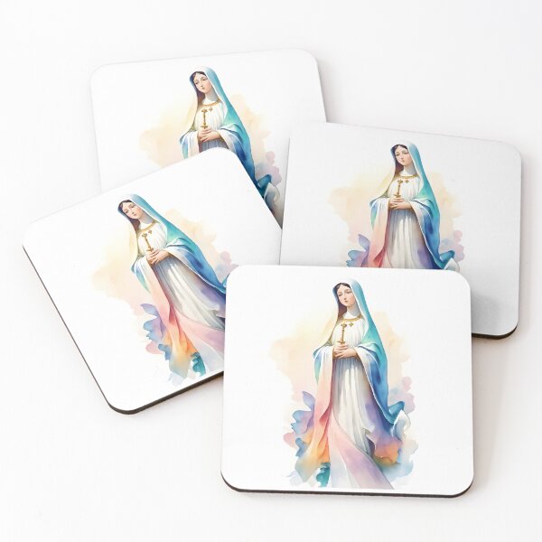 Item preview, Mary Virgin, Mother of Jesus, watercolor designed and sold by Jayjaynaenae.