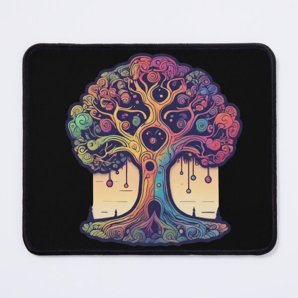 Item preview, Whimsical Tree of Life Chakra Doodle designed and sold by AllOfUsOrNone.