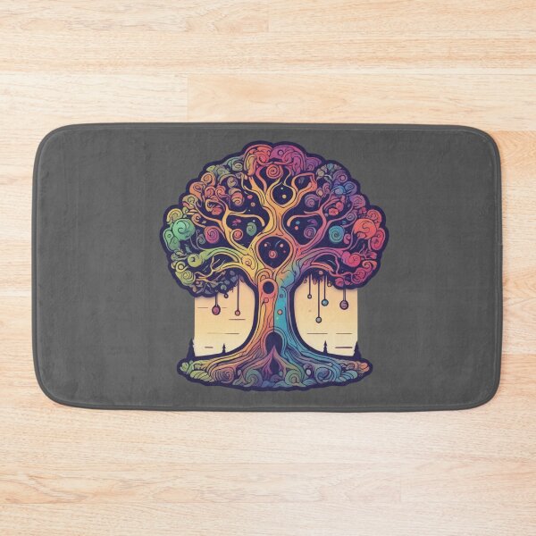 Item preview, Whimsical Tree of Life Chakra Doodle    designed and sold by AllOfUsOrNone.