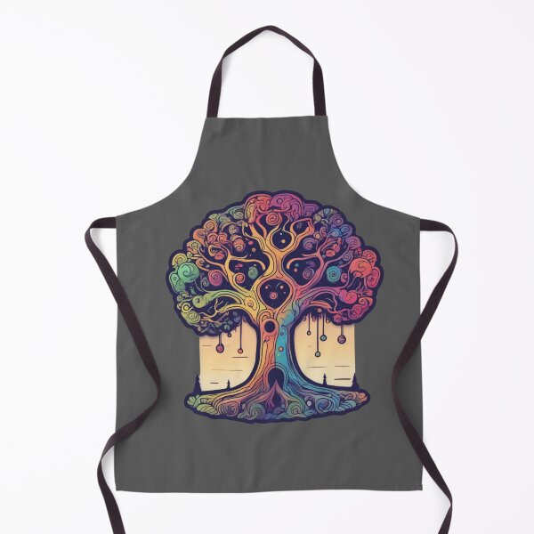 Item preview, Whimsical Tree of Life Chakra Doodle designed and sold by AllOfUsOrNone.