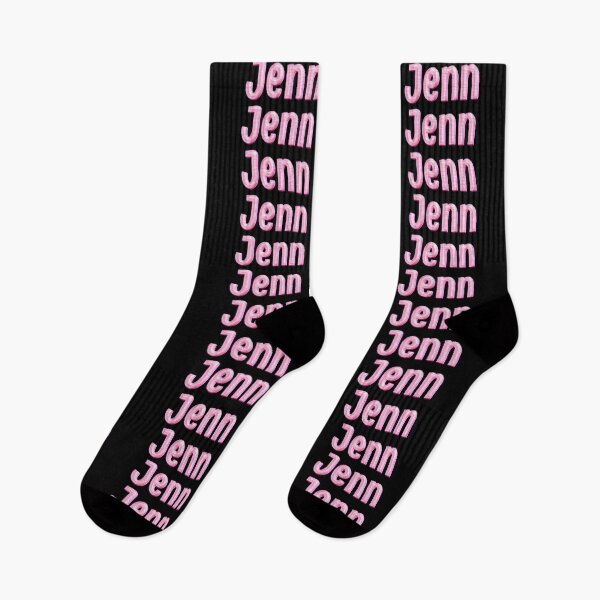 Item preview, Pink Love Jenn Name Label (Black) designed and sold by NormadWorld.