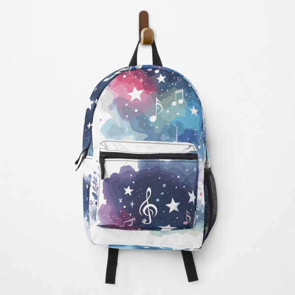 Item preview, Starry sky with note shapes designed and sold by LongIslandDesgn.