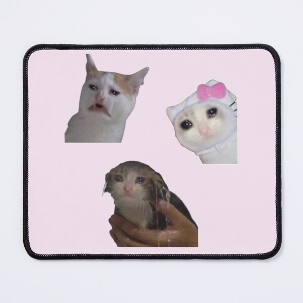 Item preview, crying cat meme (set 1) pack designed and sold by mooneko.