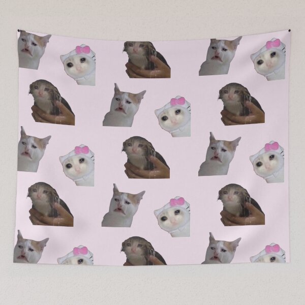 Item preview, crying cat meme (set 1) pack designed and sold by mooneko.