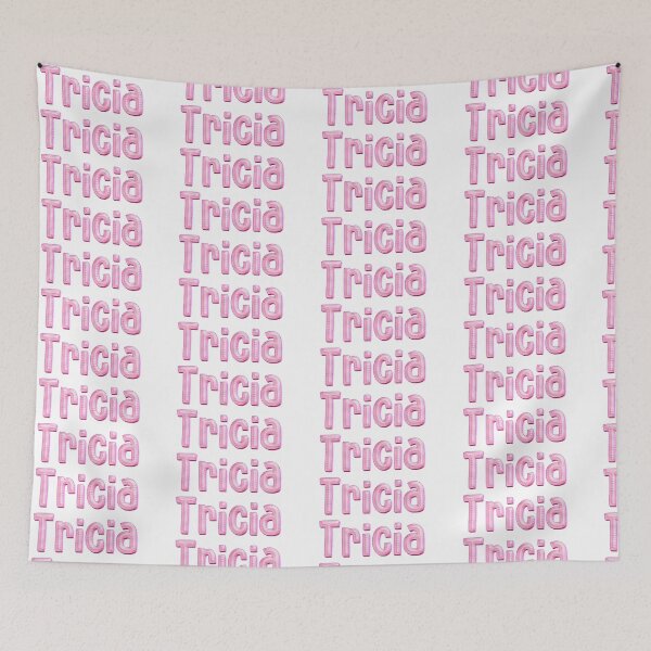 Item preview, Pink Love Tricia Name Label designed and sold by NormadWorld.