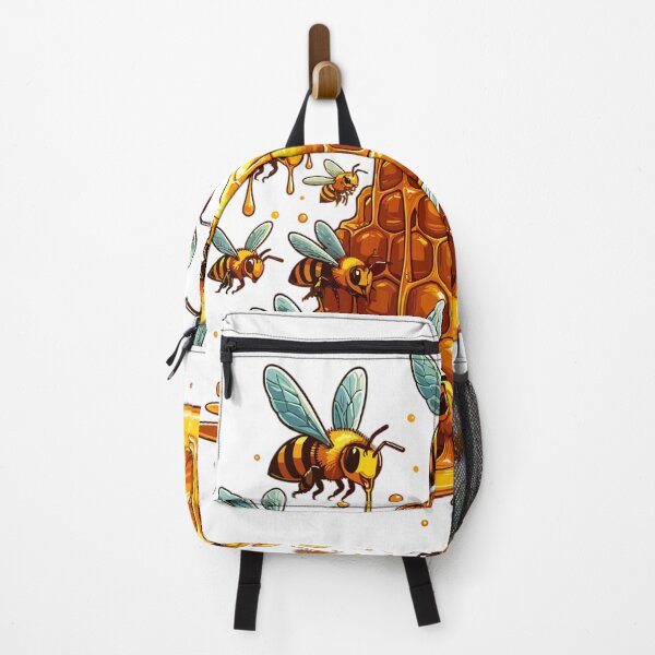 Item preview, Bees around a honeycomb hive designed and sold by LongIslandDesgn.