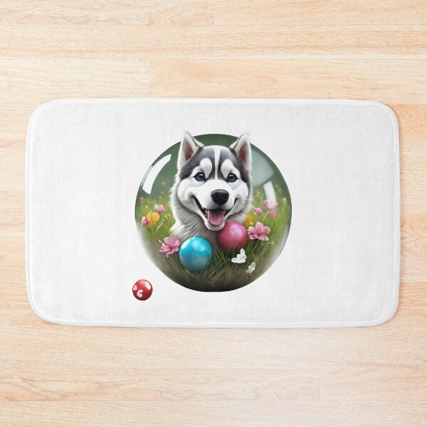 Item preview, Cute playful Siberian Husky designed and sold by Kaleddis.