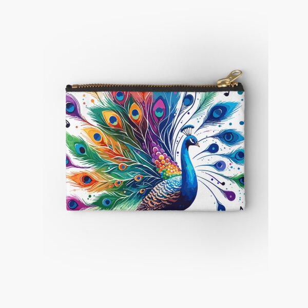 Item preview, Peacock with musical notes as tail feathers designed and sold by LongIslandDesgn.