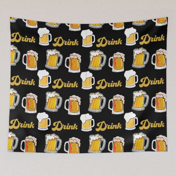 Item preview, Brews & Cheers: Beer Lover's Paradise designed and sold by PatternXS.