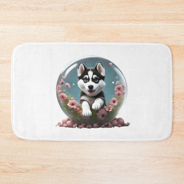 Item preview, Cute playful Siberian Husky designed and sold by Kaleddis.