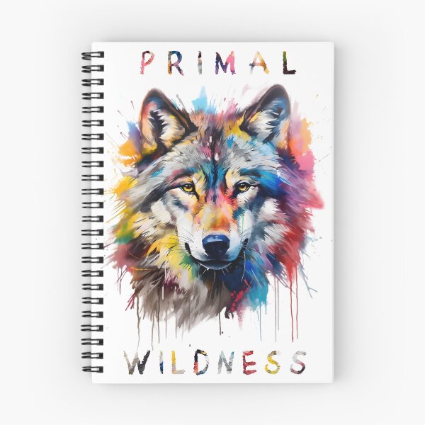Item preview, Primal Wildness Wolf designed and sold by PiPoLiNiO.