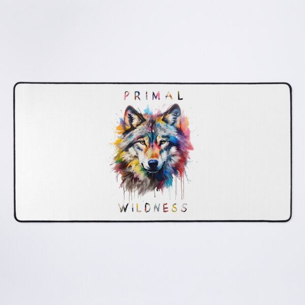 Item preview, Primal Wildness Wolf designed and sold by PiPoLiNiO.