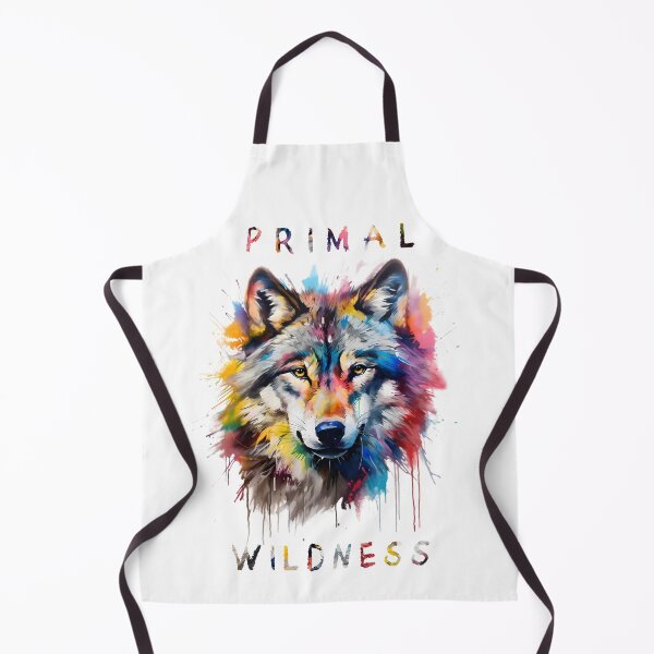 Item preview, Primal Wildness Wolf designed and sold by PiPoLiNiO.