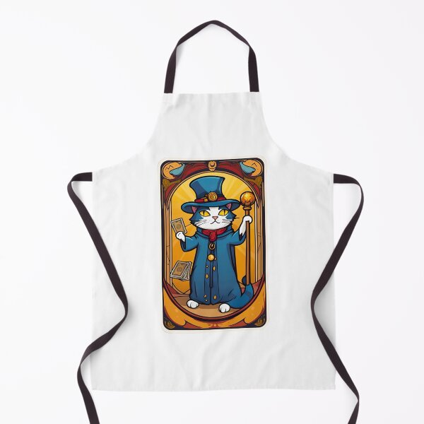 Item preview, Cute cat tarot The magician  designed and sold by KorArtStudio.