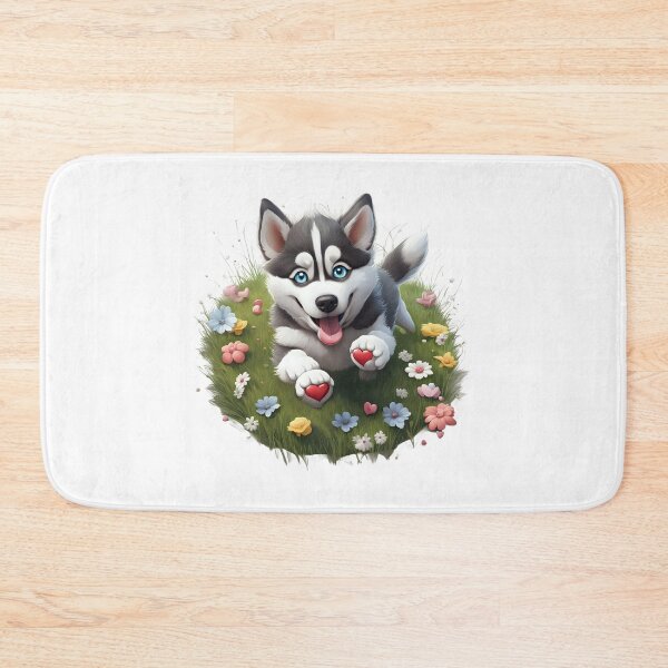 Item preview, Cute playful Siberian Husky designed and sold by Kaleddis.
