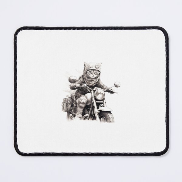 Item preview, A cat riding a motorcycle designed and sold by Happinessgiver.