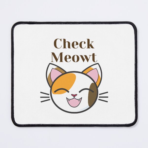 Item preview, Check Meowt  designed and sold by ridnaledesigner.