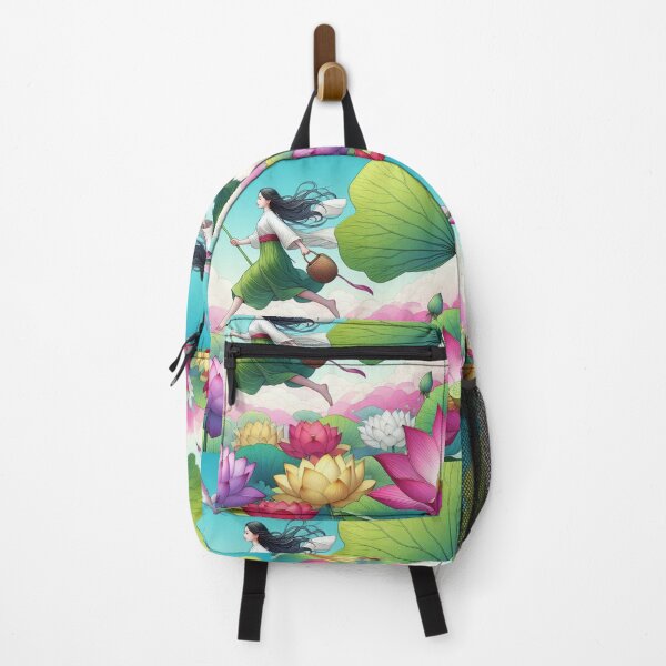 Item preview, Lotus flower and girl. designed and sold by growing-mom.