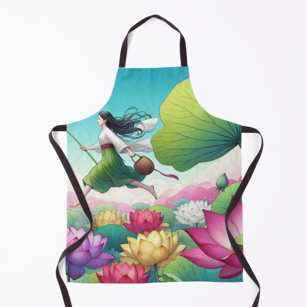 Item preview, Lotus flower and girl. designed and sold by growing-mom.