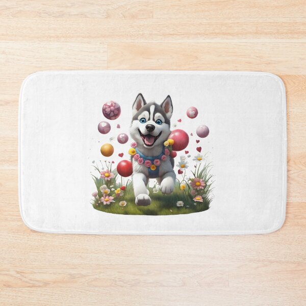 Item preview, Cute playful Siberian Husky designed and sold by Kaleddis.