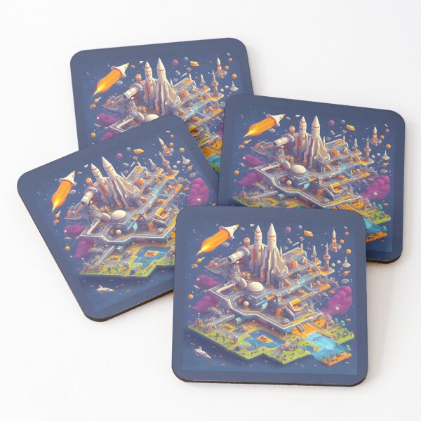 Item preview, Cosmic Launchpad designed and sold by Andreas M. Mueller.