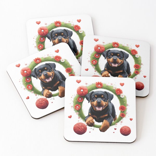Item preview, Cute playful Rottweiler designed and sold by Kaleddis.