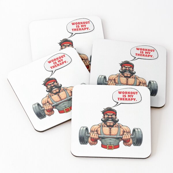 Item preview, Workout is my therapy.  designed and sold by Jaro90.