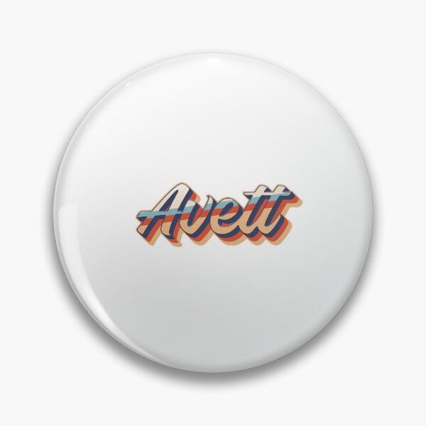 Item preview, Avett name - cool 70s retro font surf style design  designed and sold by NafilNafiz.