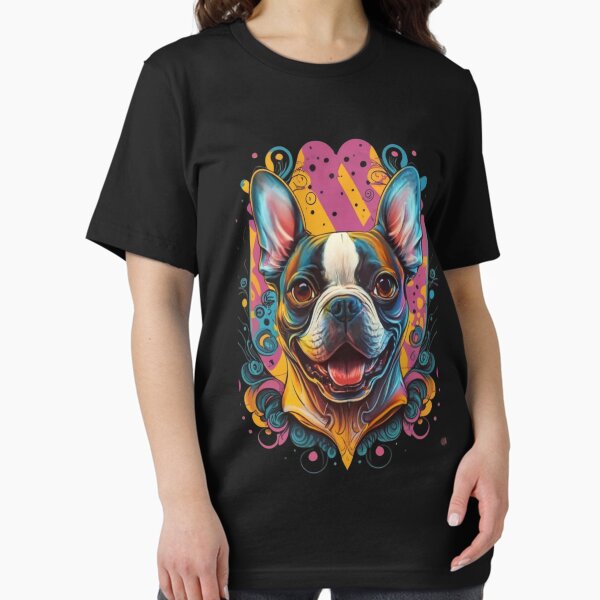 Item preview, Boston terrier in colors  designed and sold by SobosDesigns.