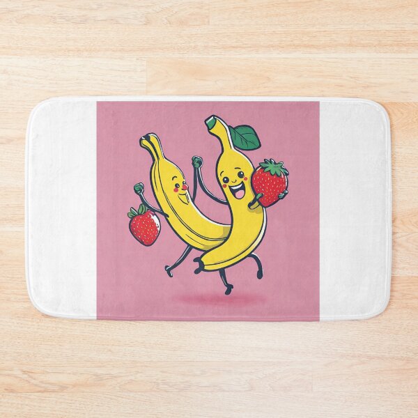 Item preview, Banana and Strawberry are very happy to dance designed and sold by ReyhansArtWorld.