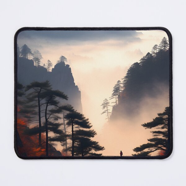 Item preview, Hiking in Solitude: A Misty Autumn Adventure designed and sold by Shirtastically.