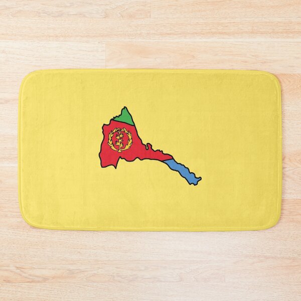 Item preview, Eritrea country shape flag designed and sold by Rachael Taylor.