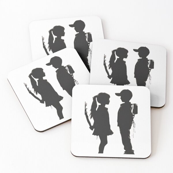 Item preview, Banksy- Boy and Girl gender stereotypes  designed and sold by Gianyyu.