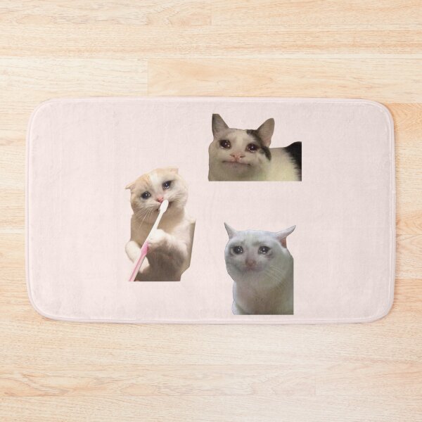 Item preview, crying cat meme (set 2) pack designed and sold by mooneko.