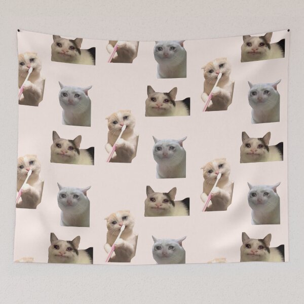 Item preview, crying cat meme (set 2) pack designed and sold by mooneko.