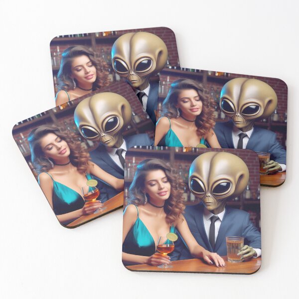 Item preview, LOVE IN AN EXTRATERRESTRIAL LIFE designed and sold by SCOTTYBOYART.