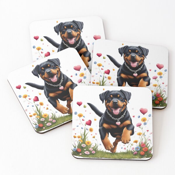 Item preview, Cute playful Rottweiler designed and sold by Kaleddis.