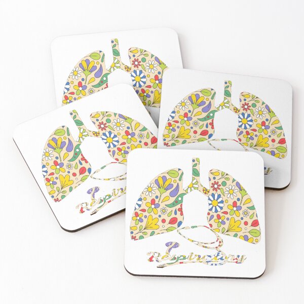 Item preview, Flowery Ink Lungs Respiratory designed and sold by natnat7w.