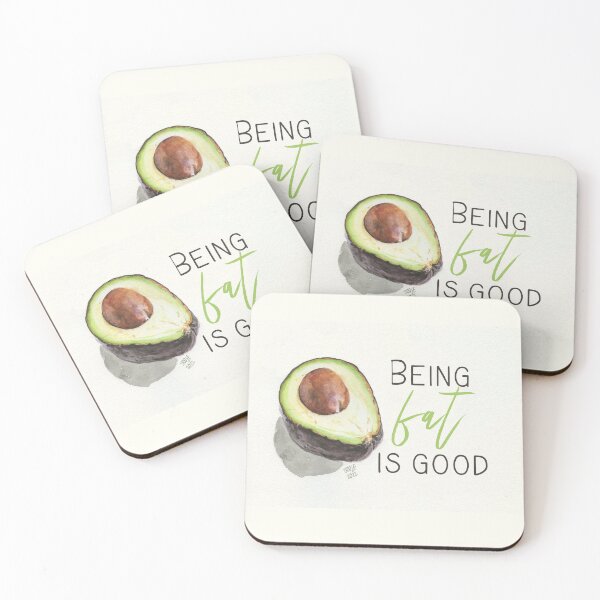 Item preview, Being Fat is Good designed and sold by Taphath Foose Artist.
