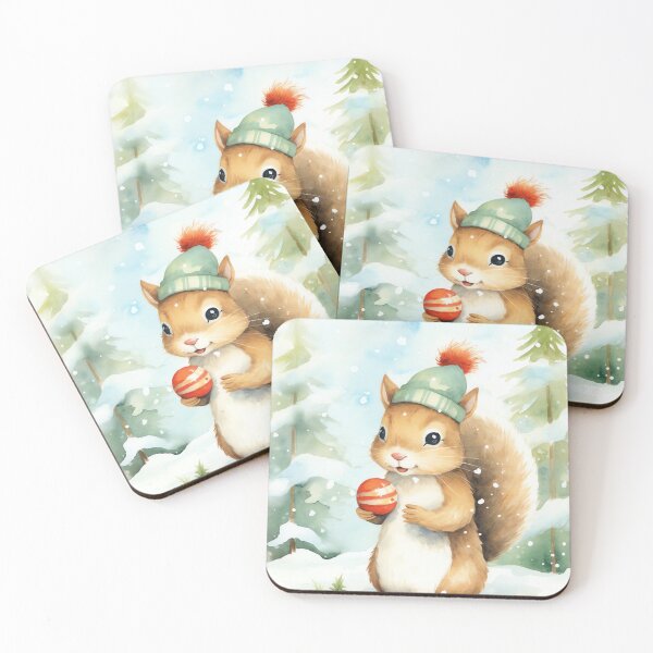Item preview, Frosty Squirrel Adventure designed and sold by cute-animals99.