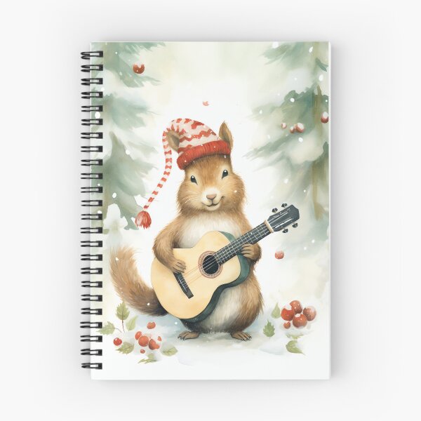 Item preview, Snowy Squirrel Surprise designed and sold by cute-animals99.