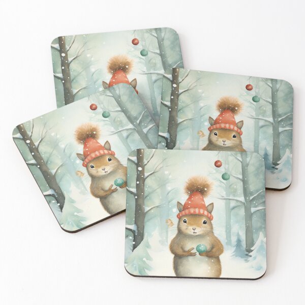 Item preview, Frosty Forest Friends designed and sold by cute-animals99.