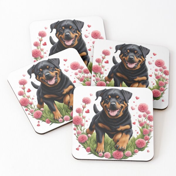 Item preview, Cute playful Rottweiler designed and sold by Kaleddis.